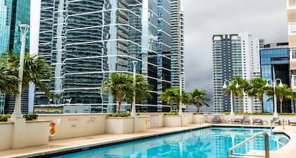 Top Stay Miami - Blue@Brickell w/ Balcony & Parking