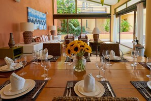 Dining - Casa Colores - Stunning villa inside Real del mar with private pool (La Cruz de Huanacaxtle)