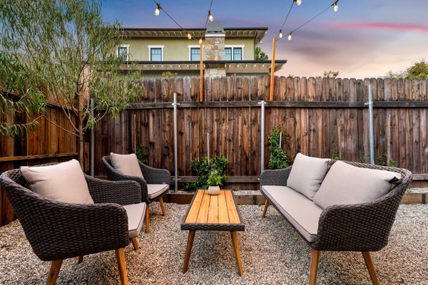 Enceinte de l’hébergement