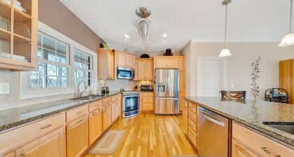 Home with lake views, & Game room