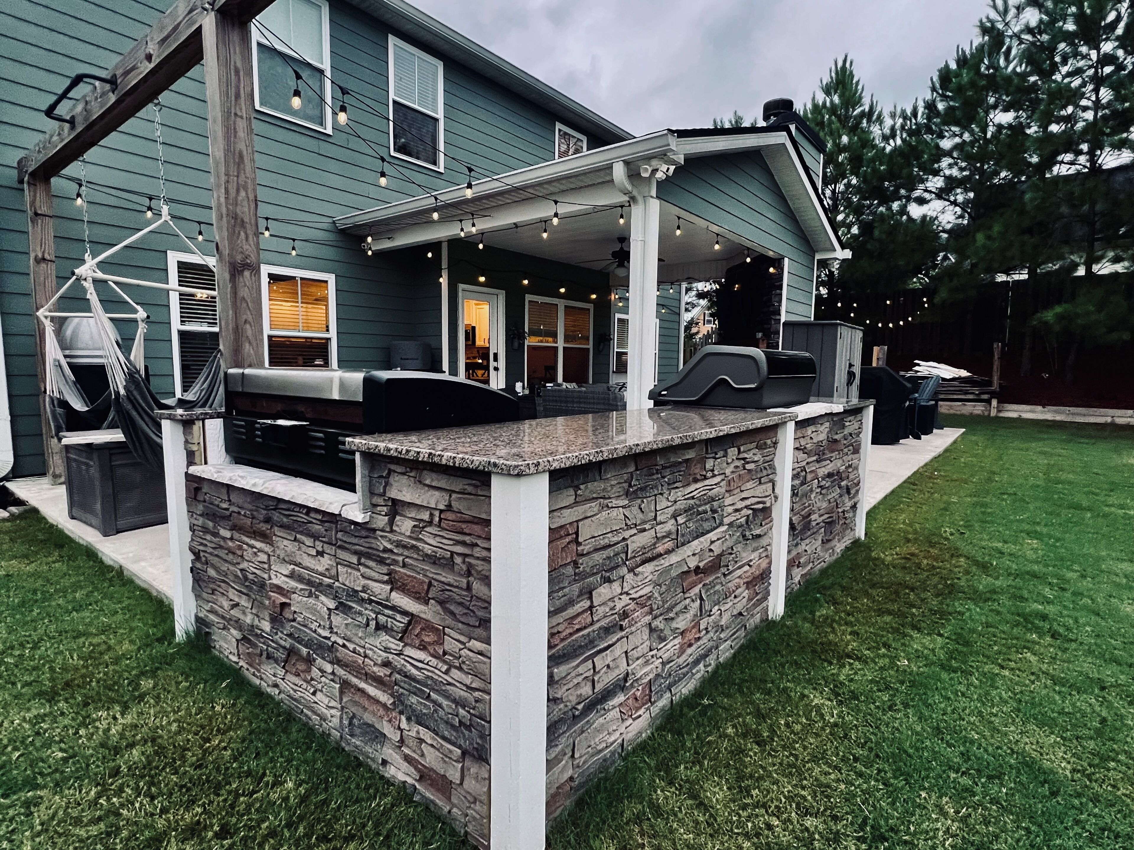 Enceinte de l’hébergement