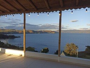 Terrace/patio - Hotel Eliseo-Playa Blanca lago de Tota  (Tota)