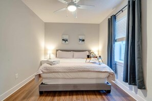 2 chambres, fer et planche à repasser, lit parapluie, Wi-Fi gratuit