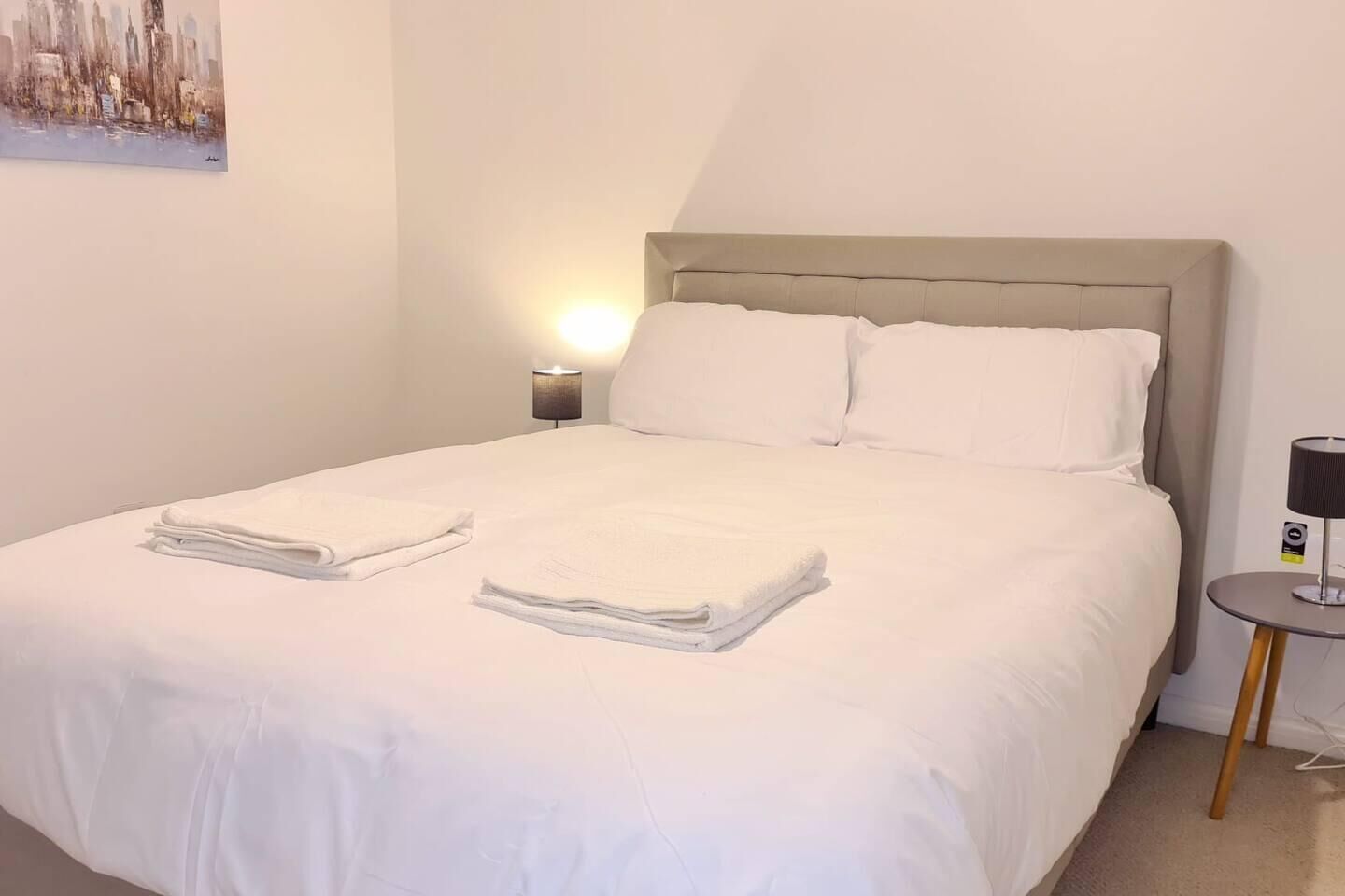 3 bedrooms, iron/ironing board, WiFi, bed sheets