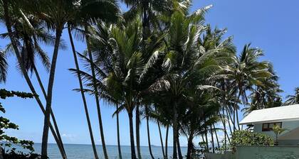 Absolute beachfront - private pool, reef and rainforest on your doorstep