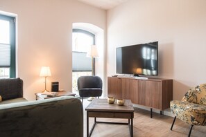 TV, video games, stereo - Ein Traum - Neu & Modern im Denkmal in Meernähe - Gulfhof Dreybült (Dornum)