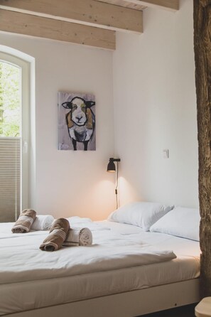 2 bedrooms, desk, iron/ironing board, WiFi - Idyllische Fewo "jannes" - Gulfhof Boomgaarden (Krummhörn)