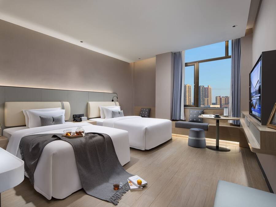 In-room safe, blackout drapes, soundproofing, iron/ironing board