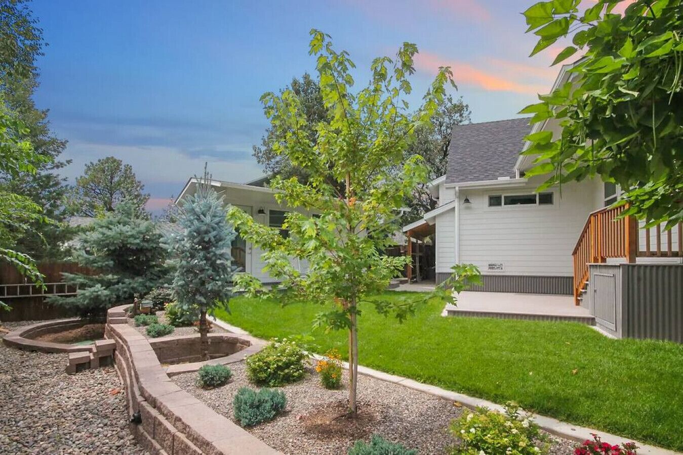 Áreas de la propiedad