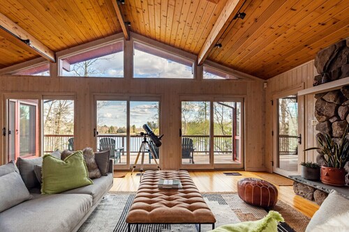 Gorgeous Waterfront w/ Hot Tub and Game Level