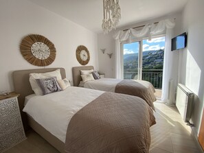 3 soverom, strykejern/-brett, wi-fi (inkludert) og sengetøy