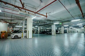 Free valet parking