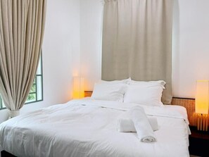 4 chambres, draps fournis