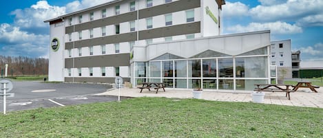 Fassade der Unterkunft