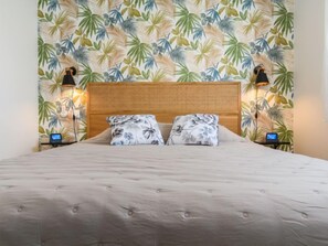 2 chambres, bureau, fer et planche à repasser, Internet gratuit