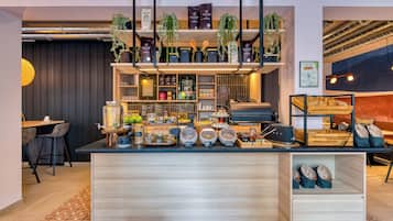 Daily buffet breakfast (EUR 20 per person)