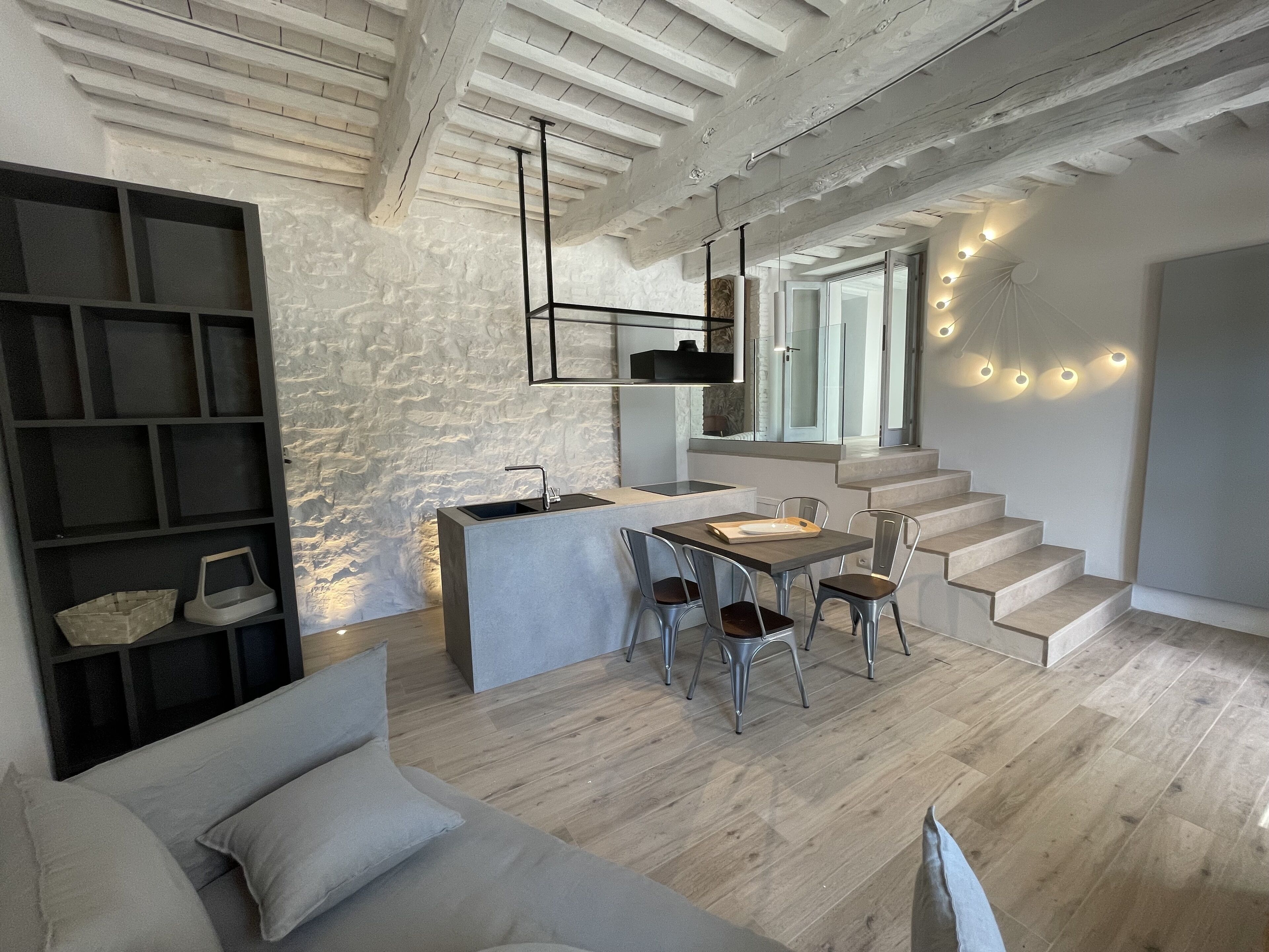 Luxury Apartment | Living area | Flat-screen TV