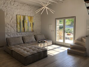 Lyxlägenhet | Vardagsrum | Platt-tv