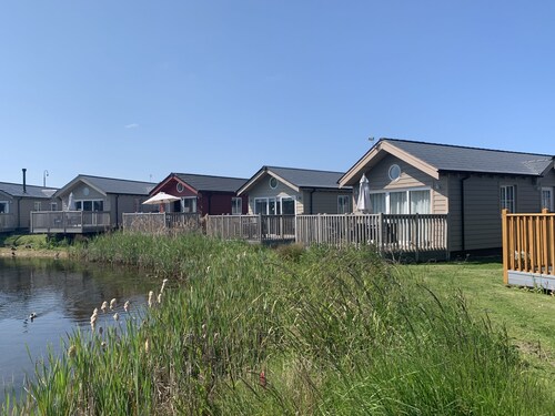 The Lake House -  a meadow lodge that sleeps 4 guests  in 2 bedrooms