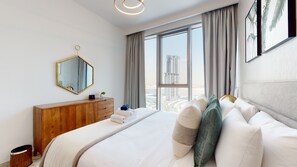 Exclusive Apartment | 1 bedroom, in-room safe, iron/ironing board, free WiFi - The Grand 1306 (Dubai)