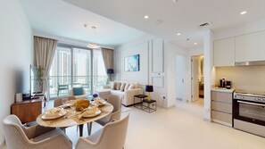 익스클루시브 아파트 | 객실 내 식사 공간