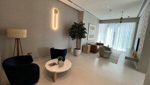 Sala de estar en el lobby