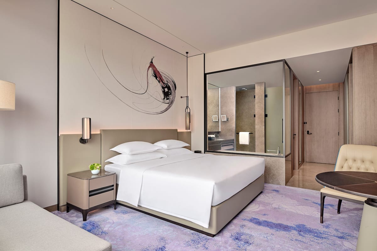 In-room safe, blackout curtains, iron/ironing board