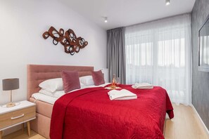 1 bedroom, iron/ironing board, WiFi, bed sheets - Westin House Resort 104 | Apartment | Parking (Kołobrzeg)