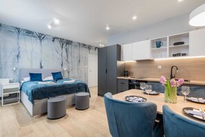 1 sovrum, strykjärn/strykbräda, wi-fi och sängkläder