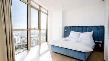 3 soverom, strykejern/-brett, wi-fi og sengetøy