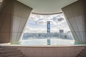 Una piscina climatizada
