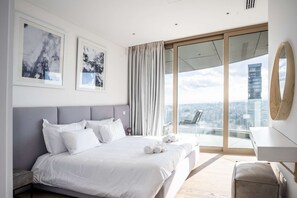 3 bedrooms, iron/ironing board, WiFi, bed sheets - 360 Nicosia-3 bedrooms Panoramic Deluxe Residence (Nicosia)