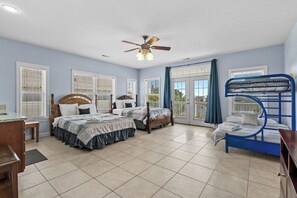 5 bedrooms, iron/ironing board, free WiFi, bed sheets