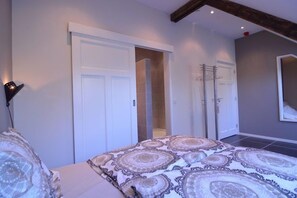 Hypo-allergenic bedding, memory-foam beds, individually decorated