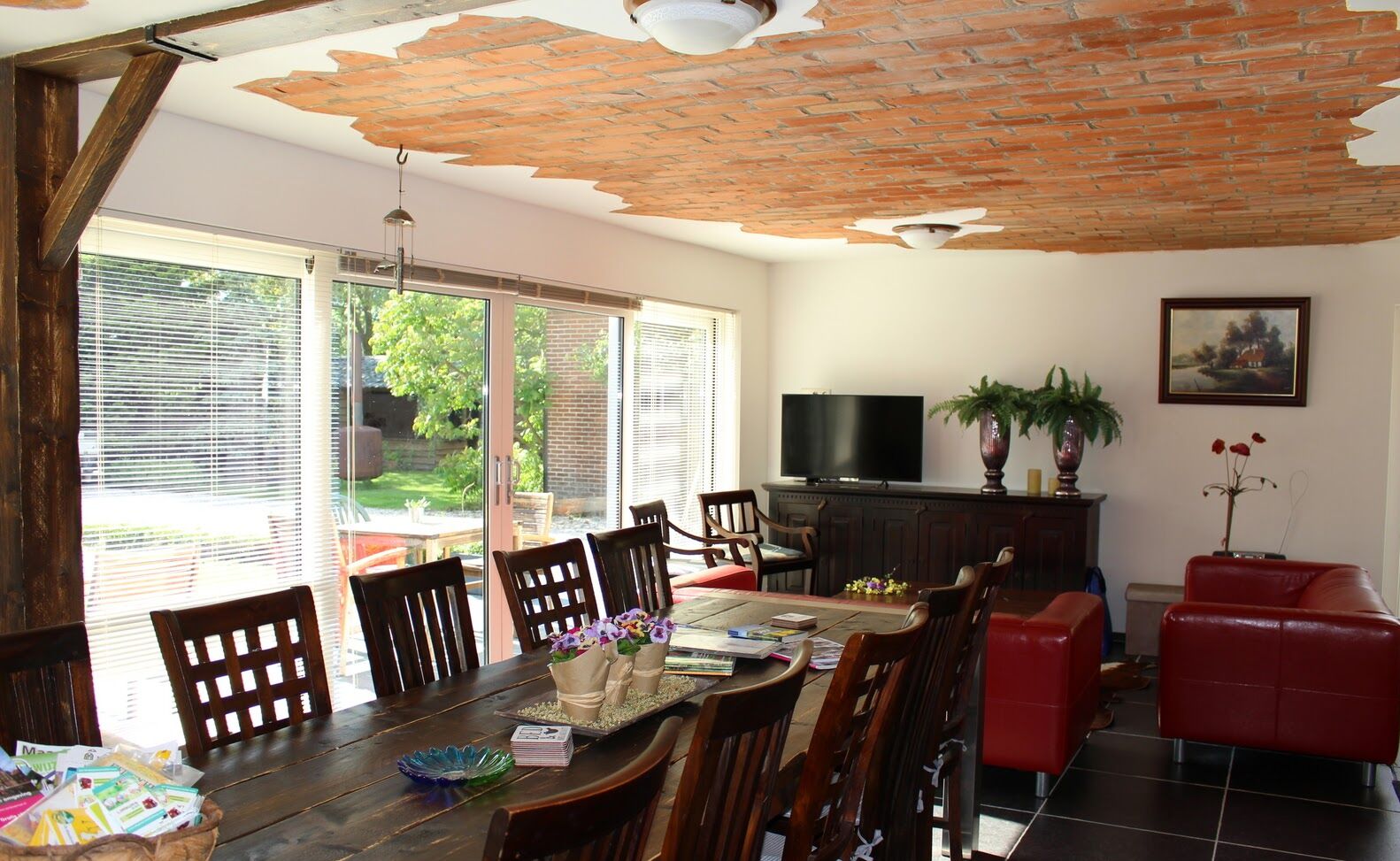 Uitzicht vanuit de kamer