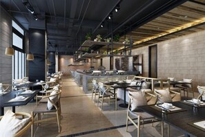 Restaurant - Jinpeng Baisid Huamu Holiday Hotel (Lai'an)