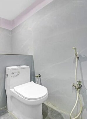 Deluxe Room | Bathroom | Shower, rainfall showerhead, free toiletries, towels