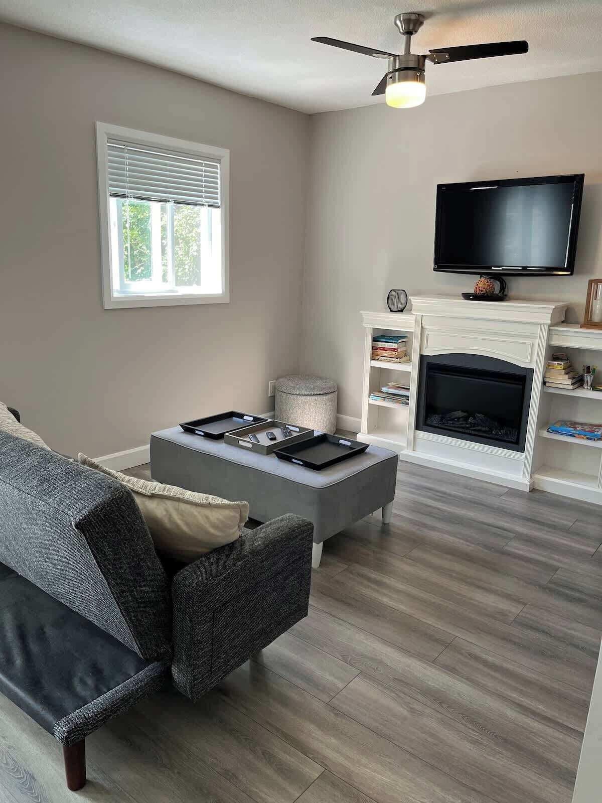 智能電視、壁爐