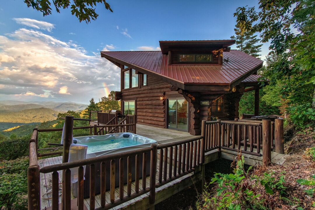 Tina de hidromasaje al aire libre