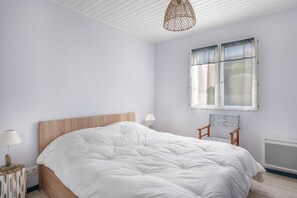 2 slaapkamers, een strijkplank/strijkijzer, gratis wifi