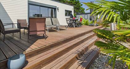 Chalet climatisé pour 6- Piscine commune chauffée