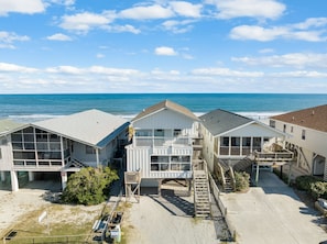 Exterior - Thompson Up (Duplex - upstairs unit only), Oceanfront (Pawleys Island)