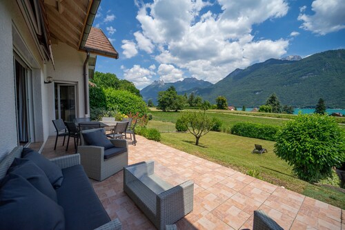 Entre lac et montagnes