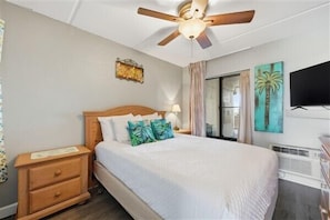 1 bedroom, iron/ironing board, internet, bed sheets
