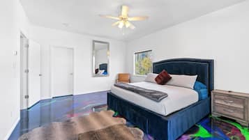 5 habitaciones, wifi y ropa de cama