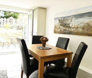 Dining - Beachfront Sea View Cottage (Llandudno)