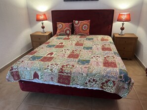 4 bedrooms, in-room safe, iron/ironing board, travel crib