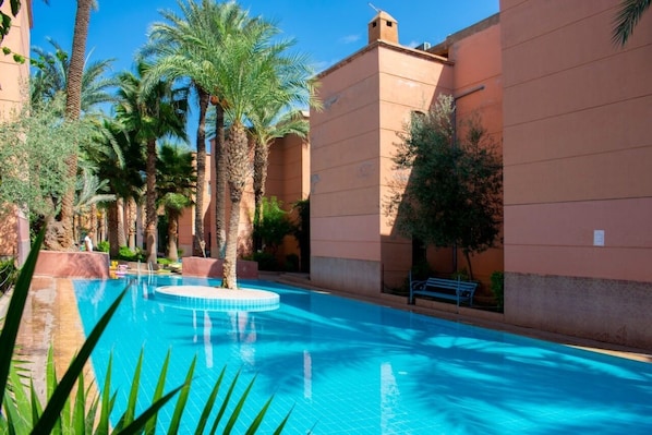 Outdoor pool - Riad Al Nakhil
Marrakech the Red City wich is decorated by nature's Palm Trees (Marrakech)