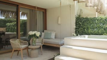 Suite, Private Pool (Garden) | Terrace/patio