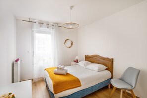 1 chambre, Wi-Fi gratuit, draps fournis